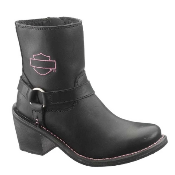 Harley-Davidson Shoes - HARLEY DAVIDSON ladies Wolverine "Morgan" Black riding boots style D87008 sz 10